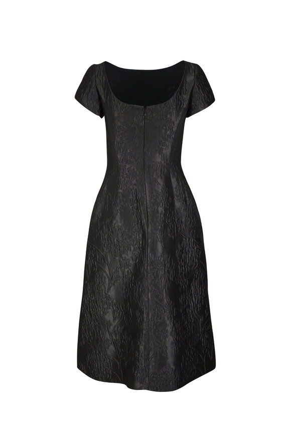 Carolina Herrera Forest Green A-Line Dress - view 2
