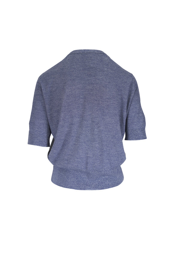 Loro Piana Tartana Bamboo Stalk Wool Cardigan - view 2