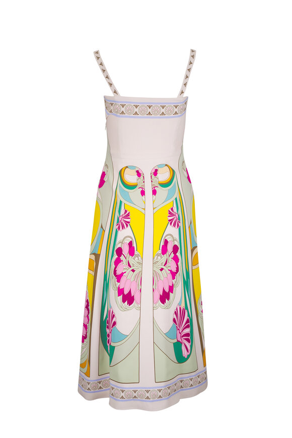 La DoubleJ Buy Me A Martini Multicolor Midi Dress - view 3