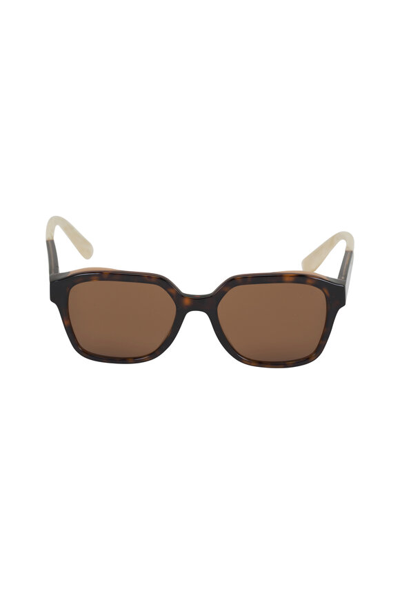 Oliver Peoples Brunello Cucinelli Havana Sunglasses - view 2