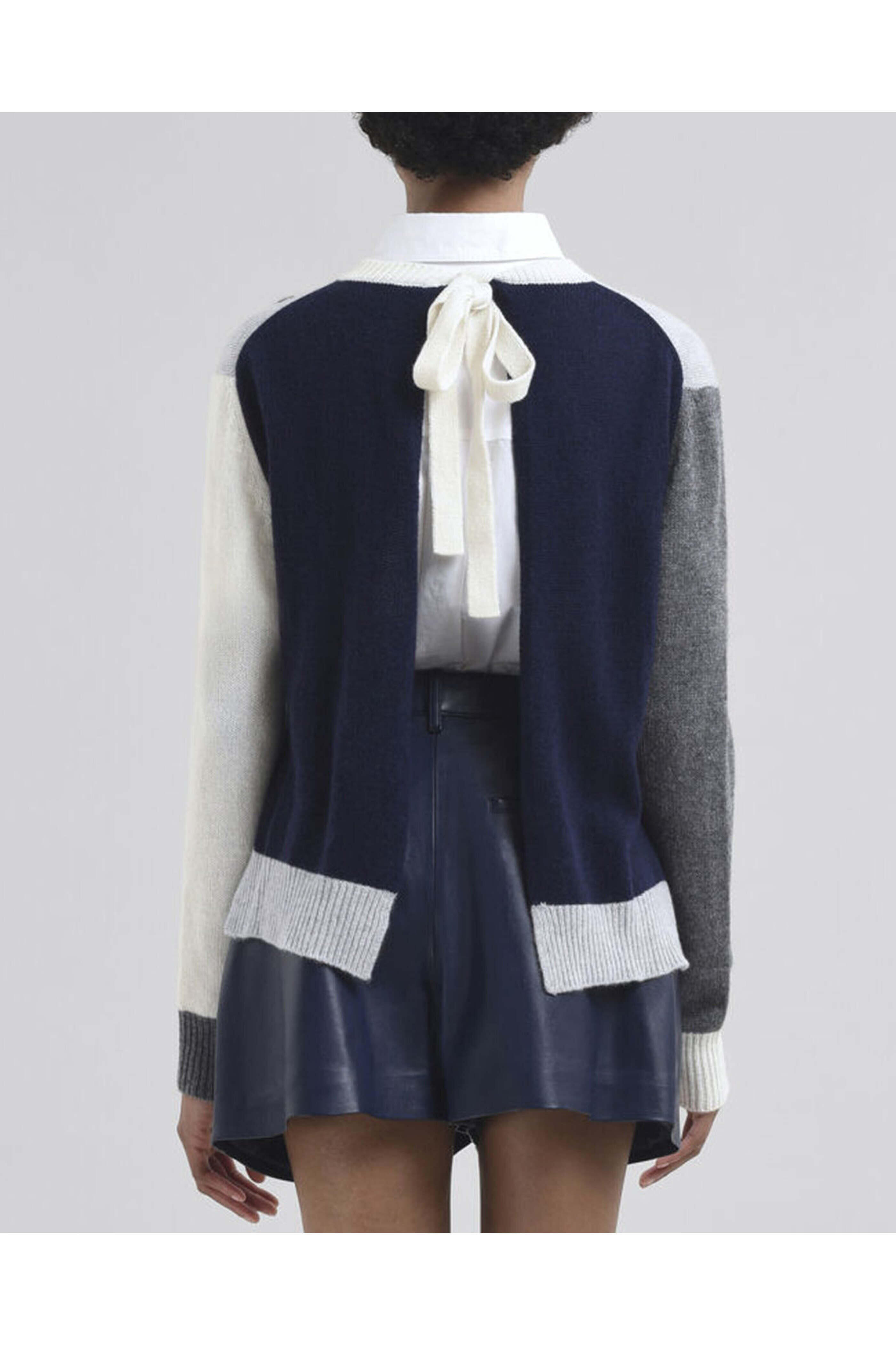 Marni - Sodium Colorblock Round Neck Sweater