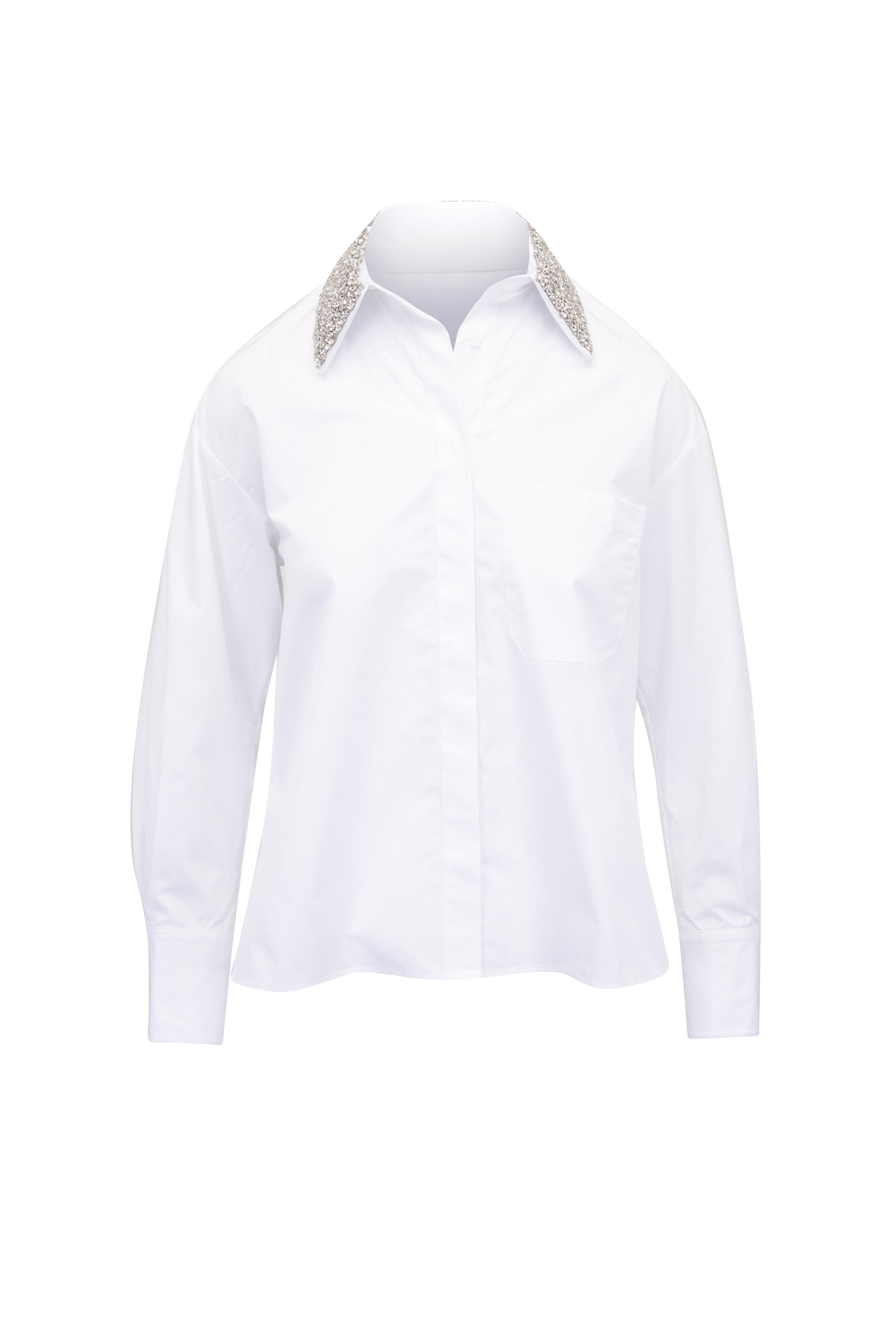cotton volume gather blouse ホワイト Cotton Gather Blouse - White – MY MUM MADE IT