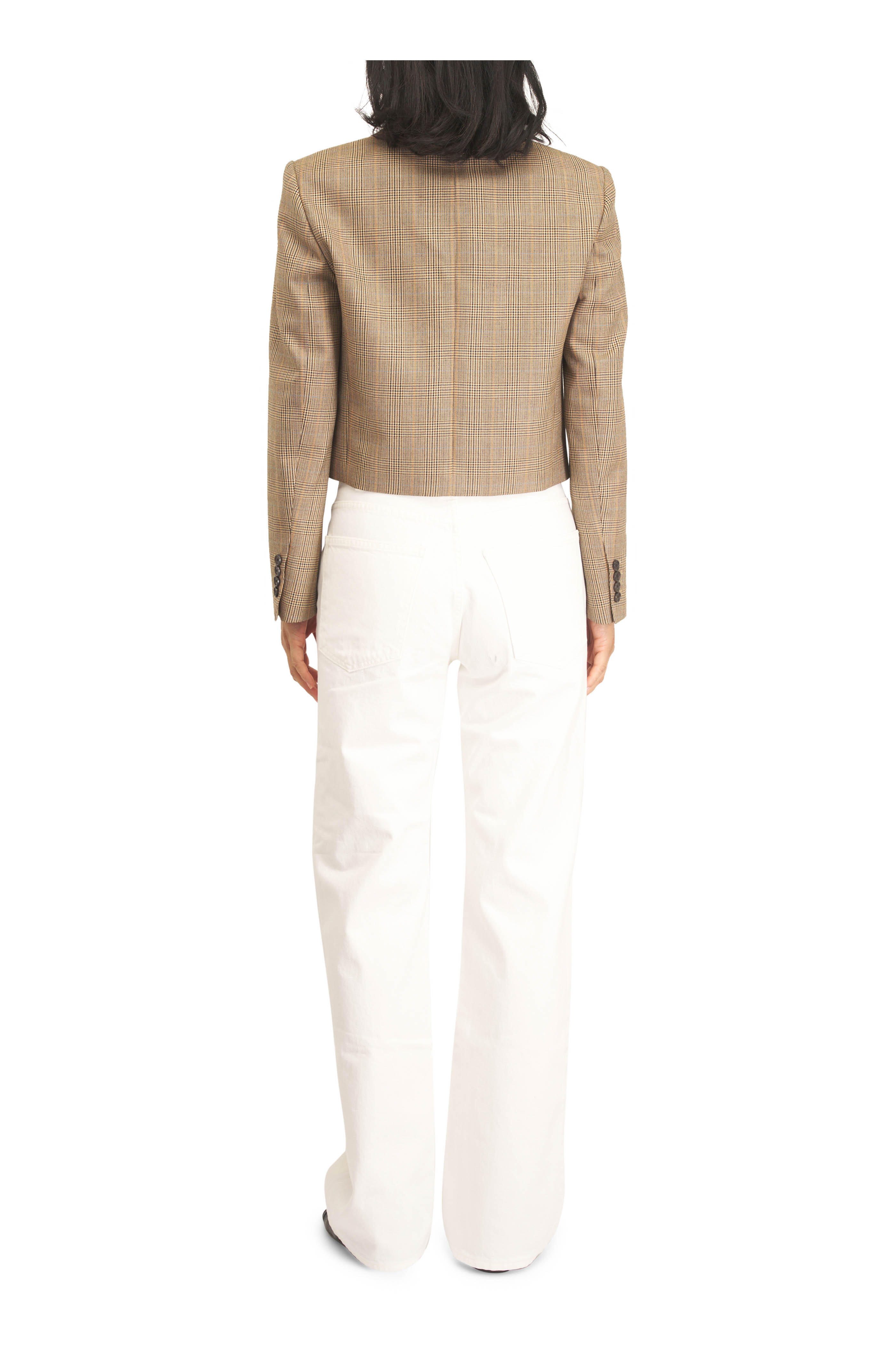 Nili Lotan - Simone Brown Silk Blouse - view 3