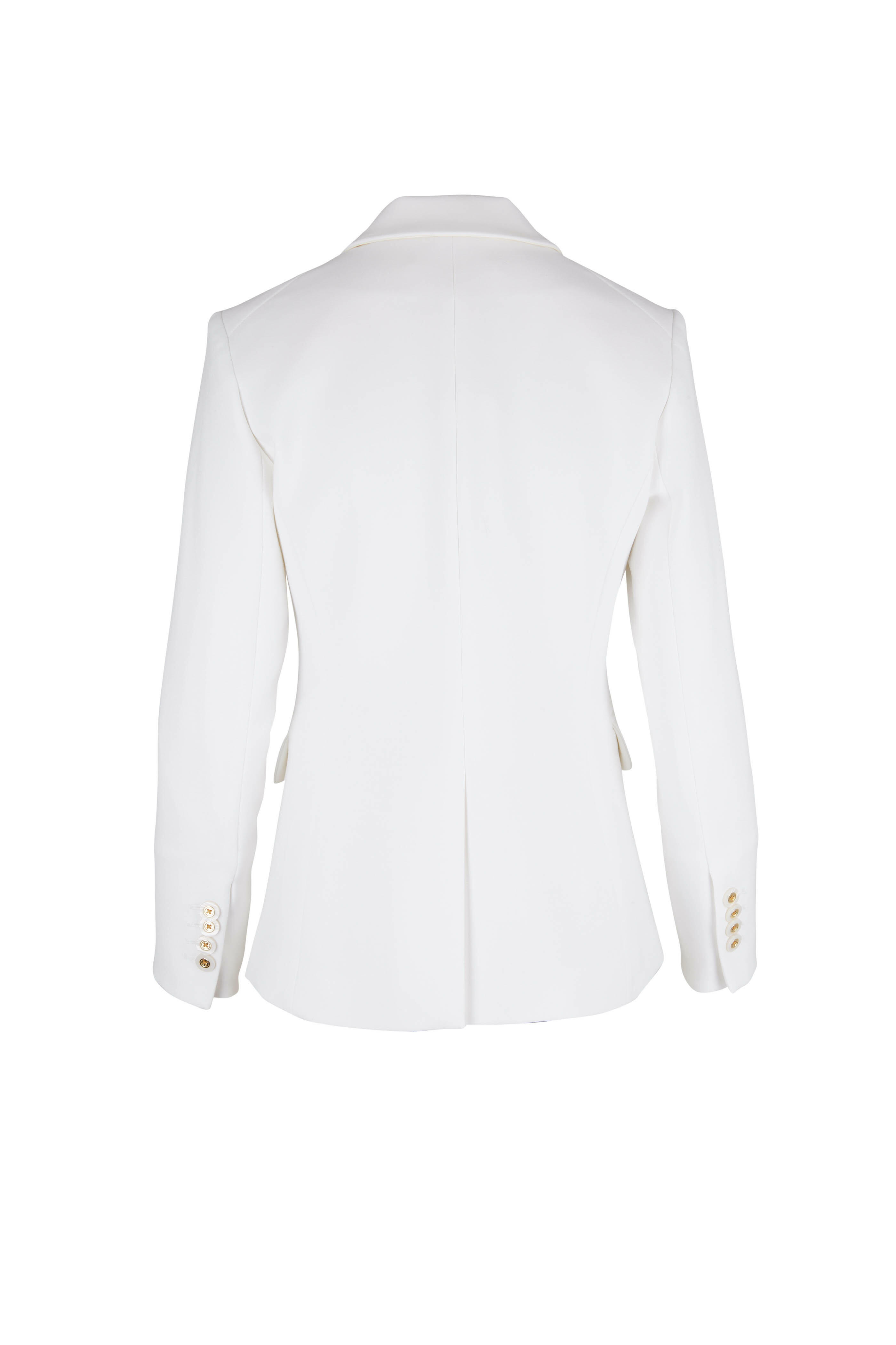 Veronica Beard - White Cutaway Dickey Jacket
