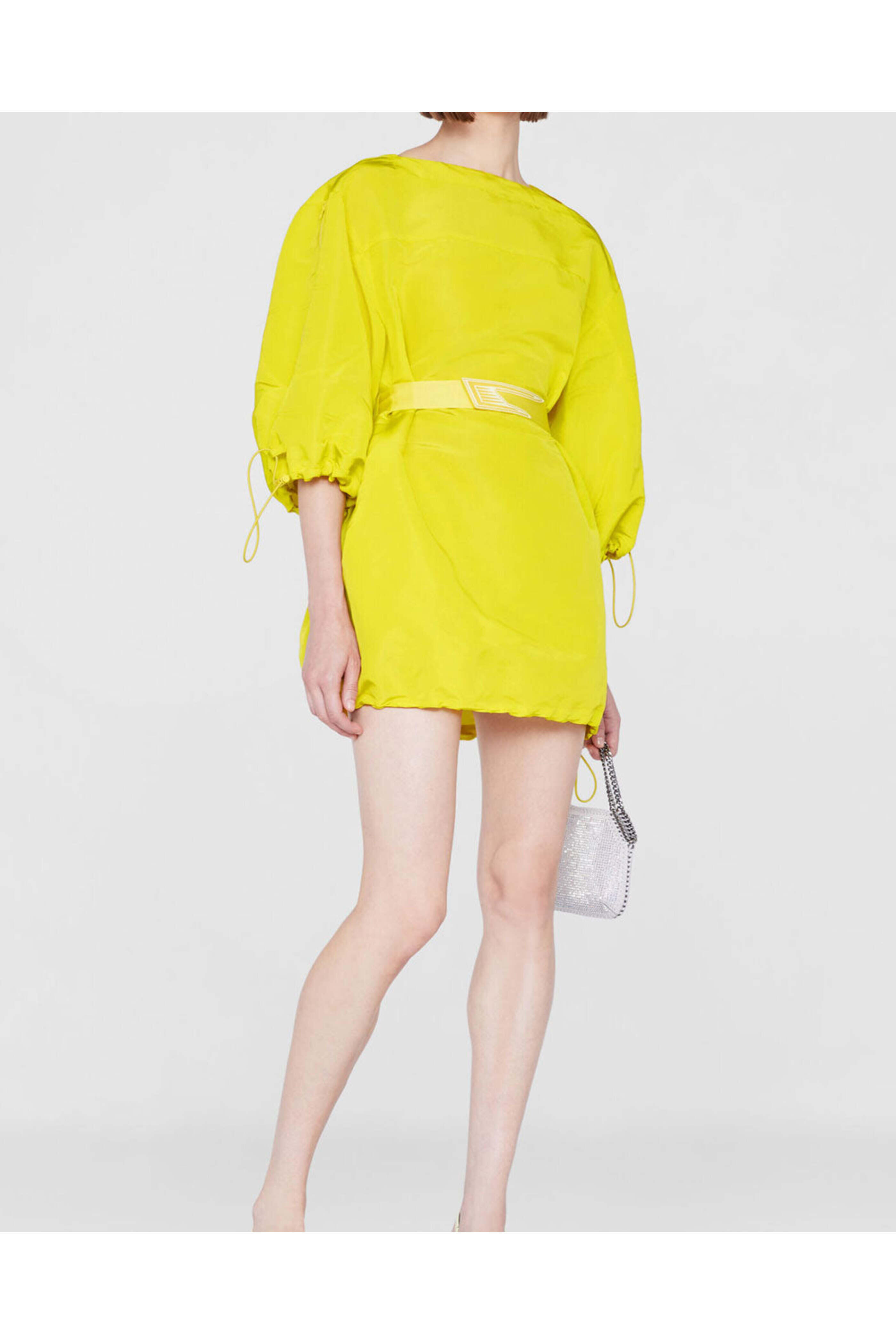 【Stella McCartney】 Puff sleevesミニドレス Stella McCartney - Citrus Puff Sleeve Mini Dress
