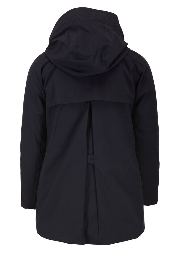 Woolrich - Black 3-In-1 Back Inverted Pleat Parka