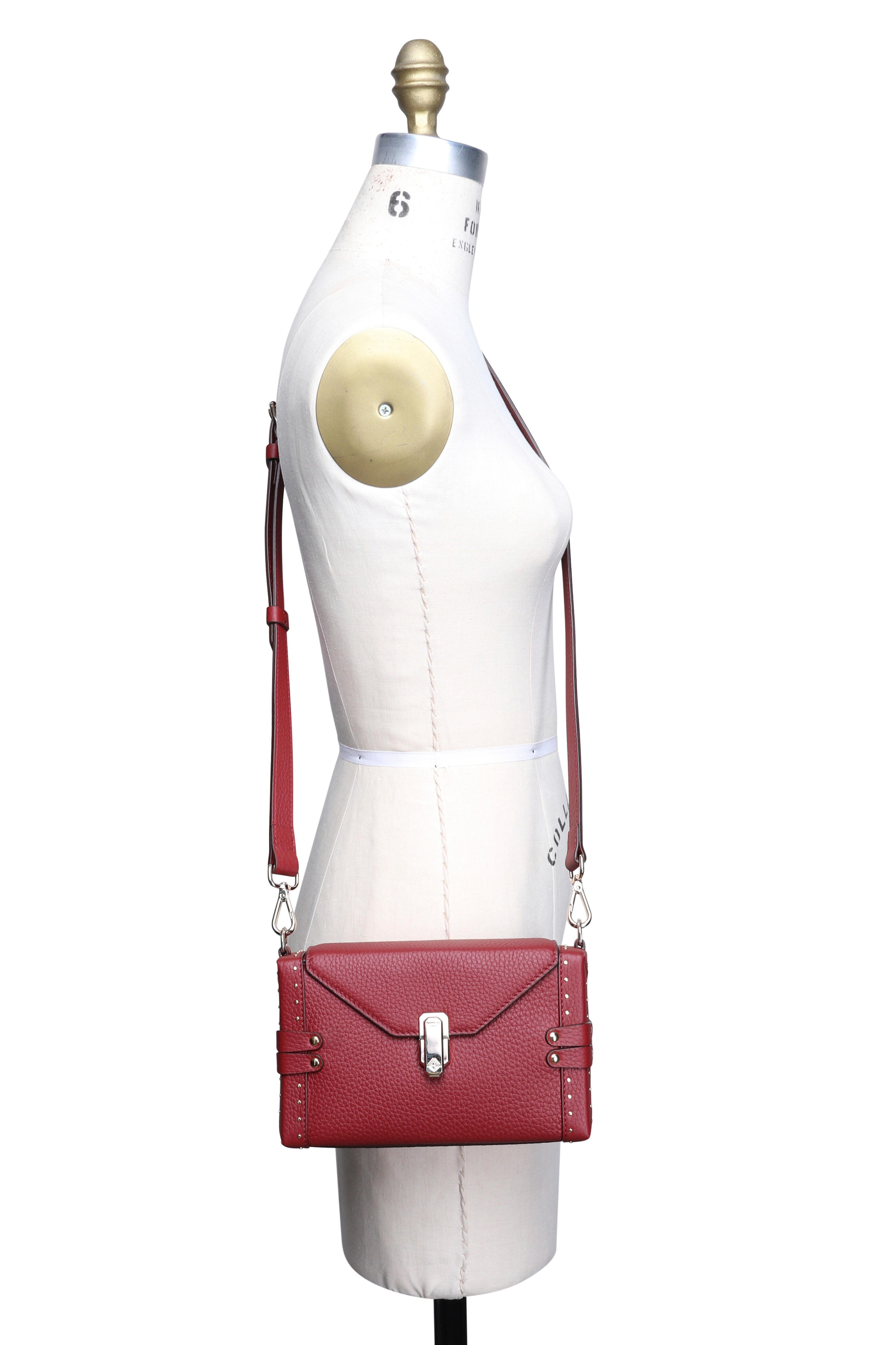MOREAU PARIS モローパリ 【美品】VICTORIA ヴィクトリア ミニ トランク ポシェット MOREAU PARIS ヴィクトリア ミニ トランク ショルダーバッグ ホワイト