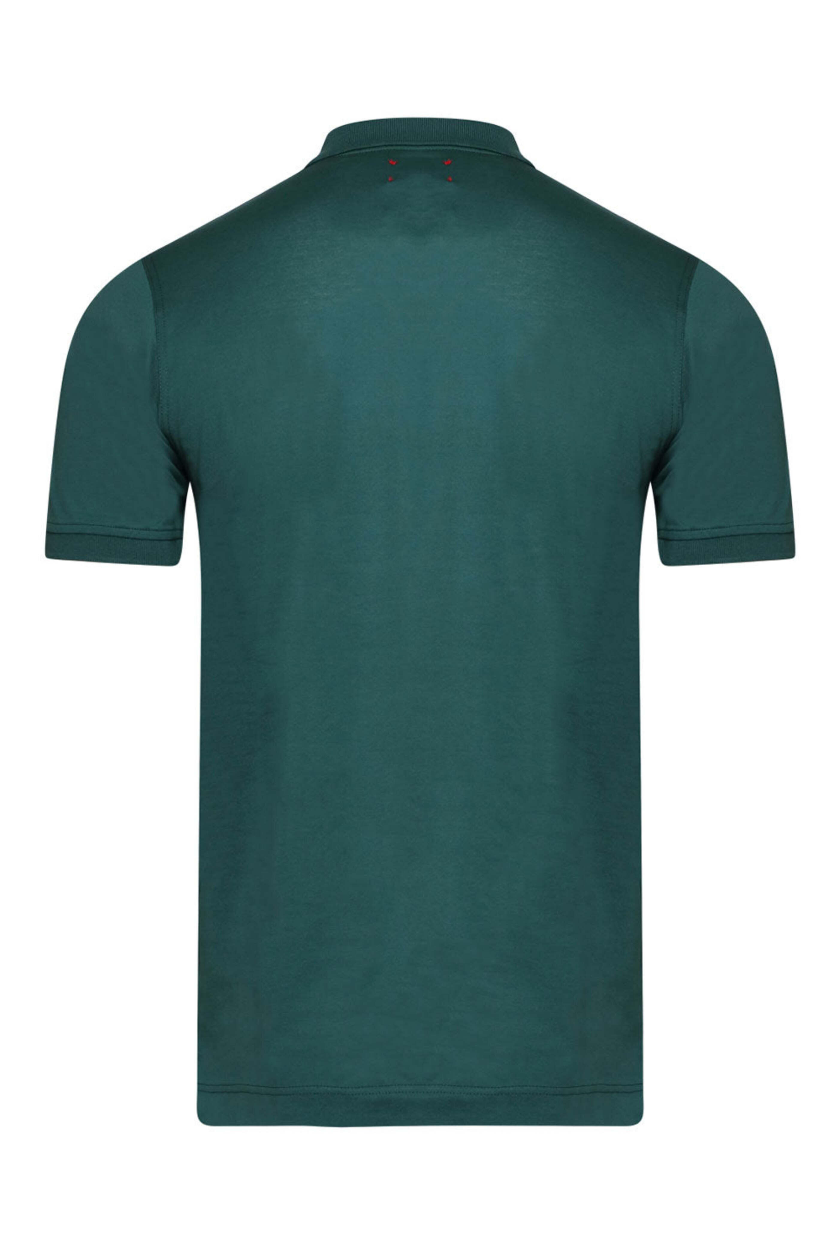 Kiton - Green Snap Polo