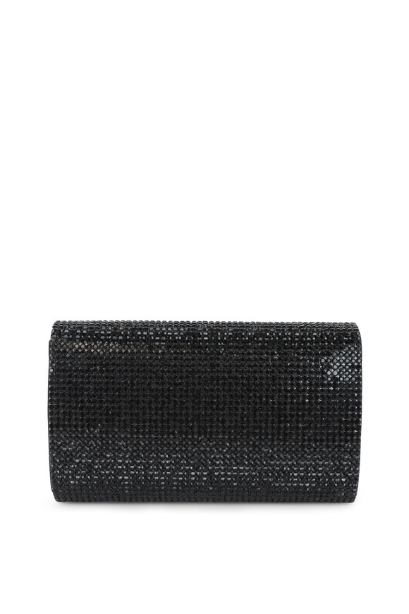 Judith Leiber Couture - Fizzy Black Full Bead Clutch
