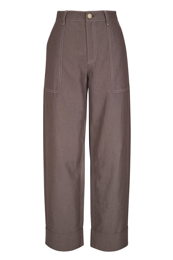 Lafayette 148 New York Root Highline Straight Leg Ankle Pant - view 1