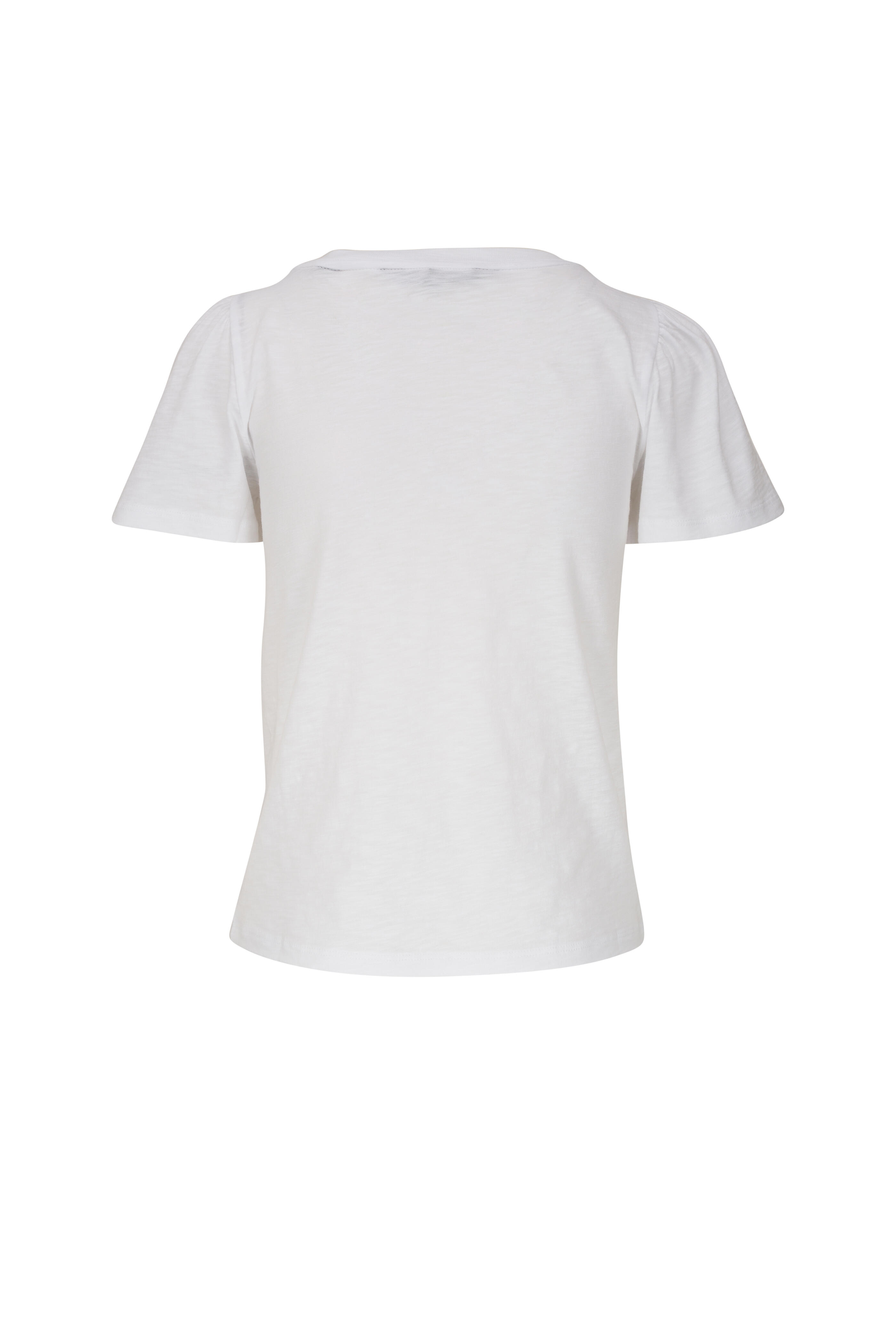 Veronica Beard - Posey White Cotton T-Shirt