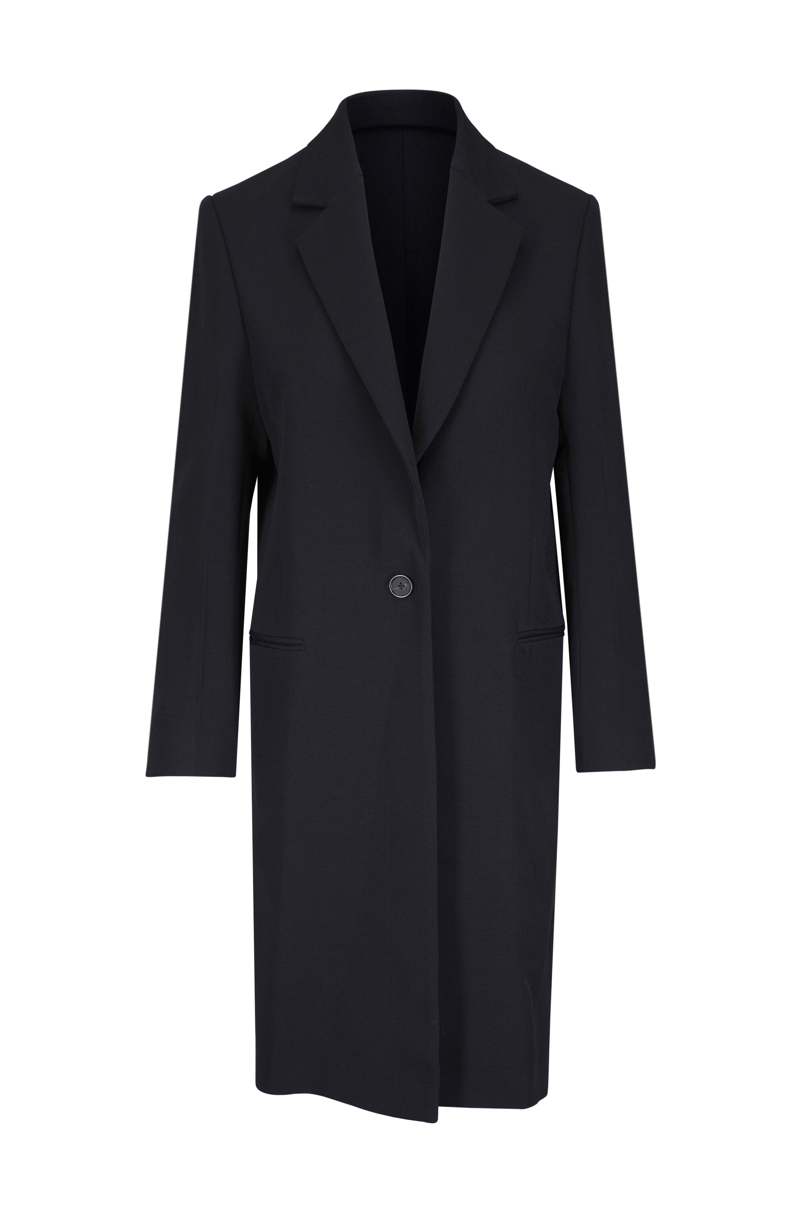 Totême - Black Classic Tailored Coat