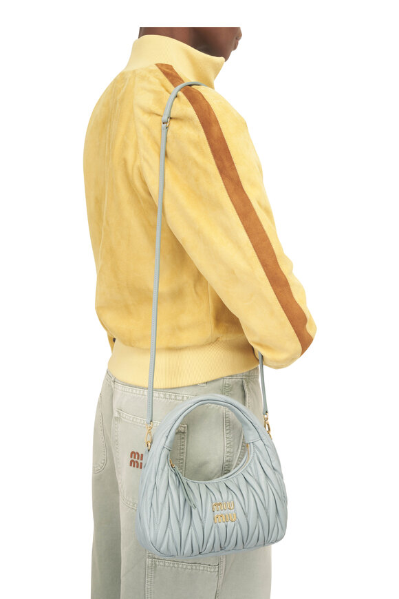 Miu Miu Small Wander Quilted Leather Crossbody - view 2