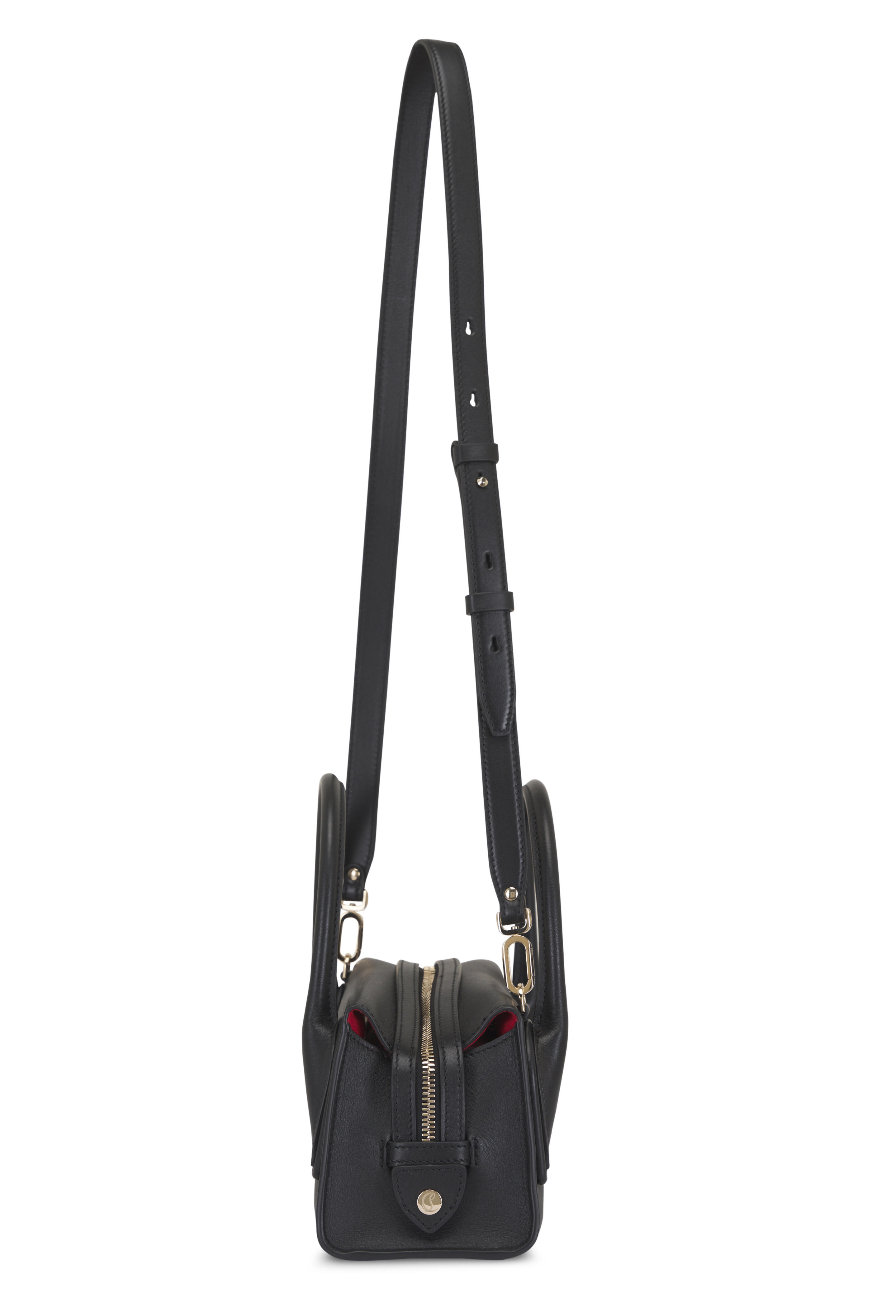 Christian Louboutin - Mini Venus Black Leather Crossbody Bag