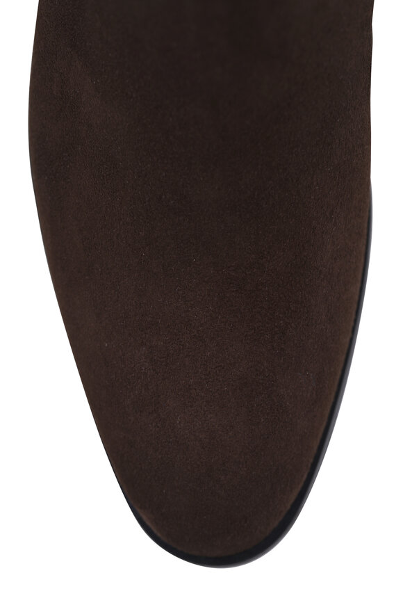 Ron White Margo Chocolate Suede Boot, 50mm - view 5
