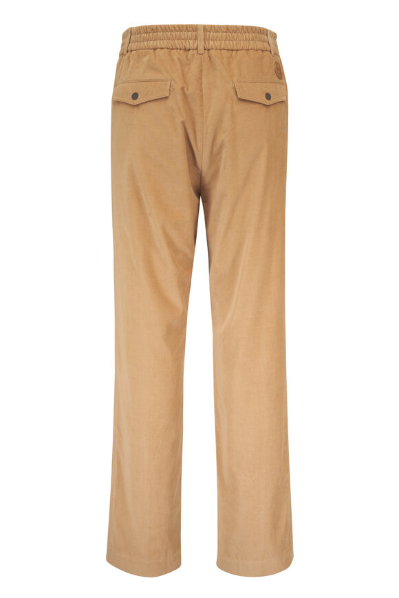 Moncler Tan Soft Corduroy Pant - view 2
