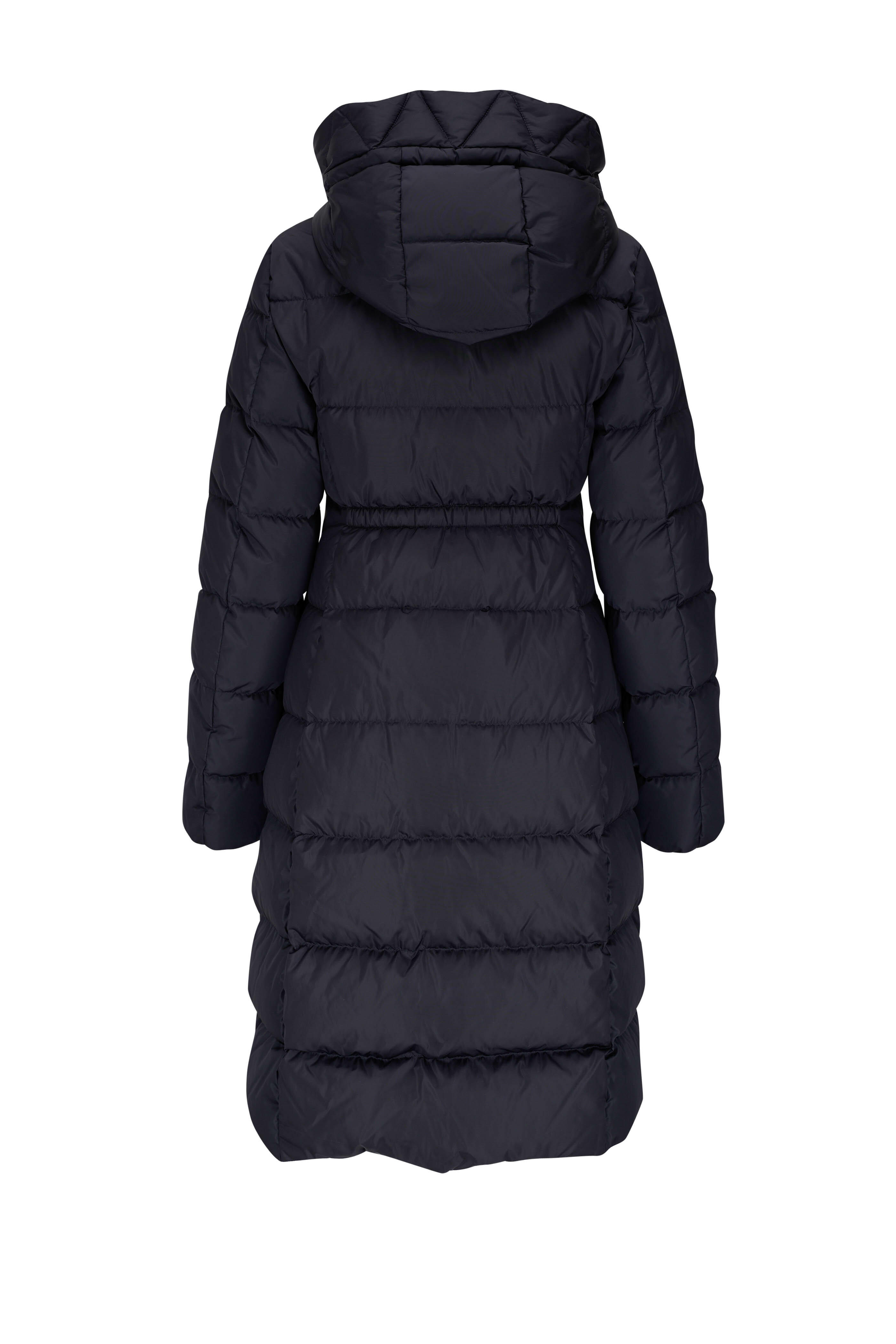 Moncler - Avocette Navy Blue Down Coat | Mitchell Stores