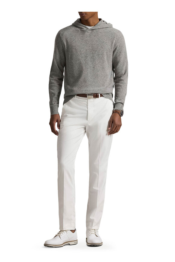 RLX Ralph Lauren Gray Cashmere Hoodie - view 2