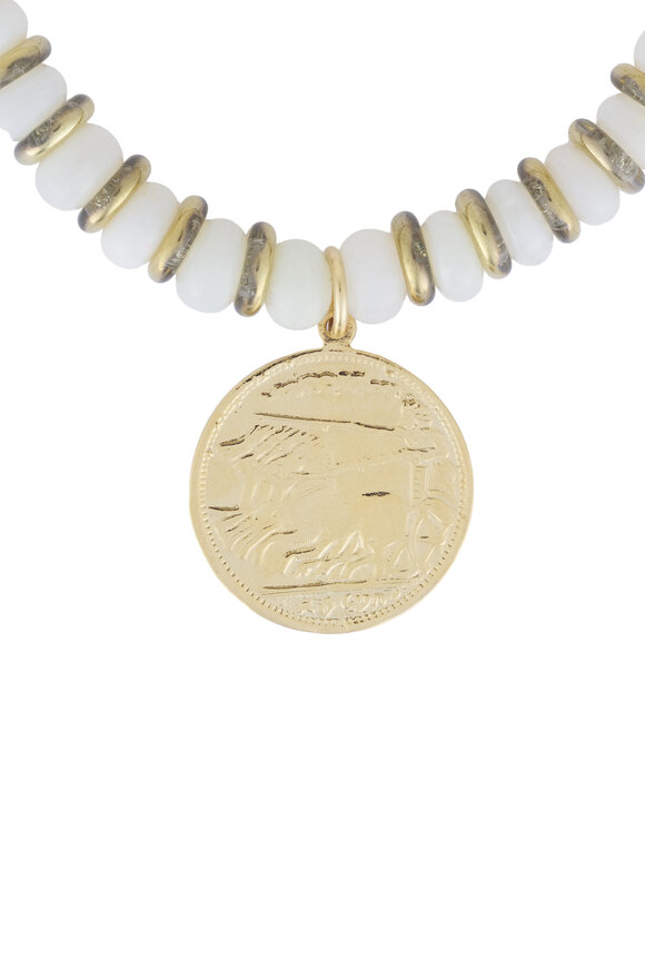 Cristina V. Alex the Great Coin Necklace - view 2