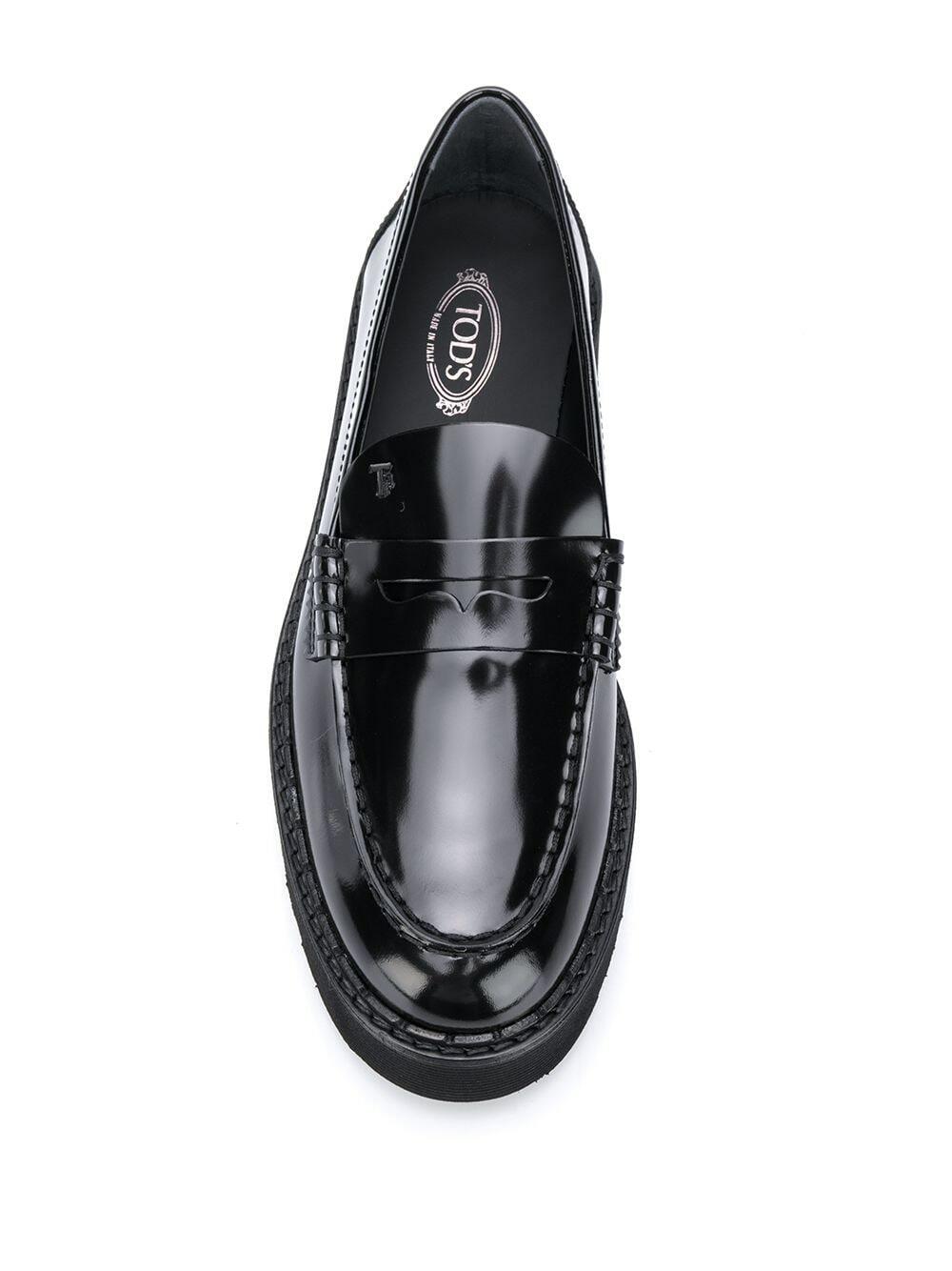 Vagabond Shoemakers James Polished Leather Penny Loafer