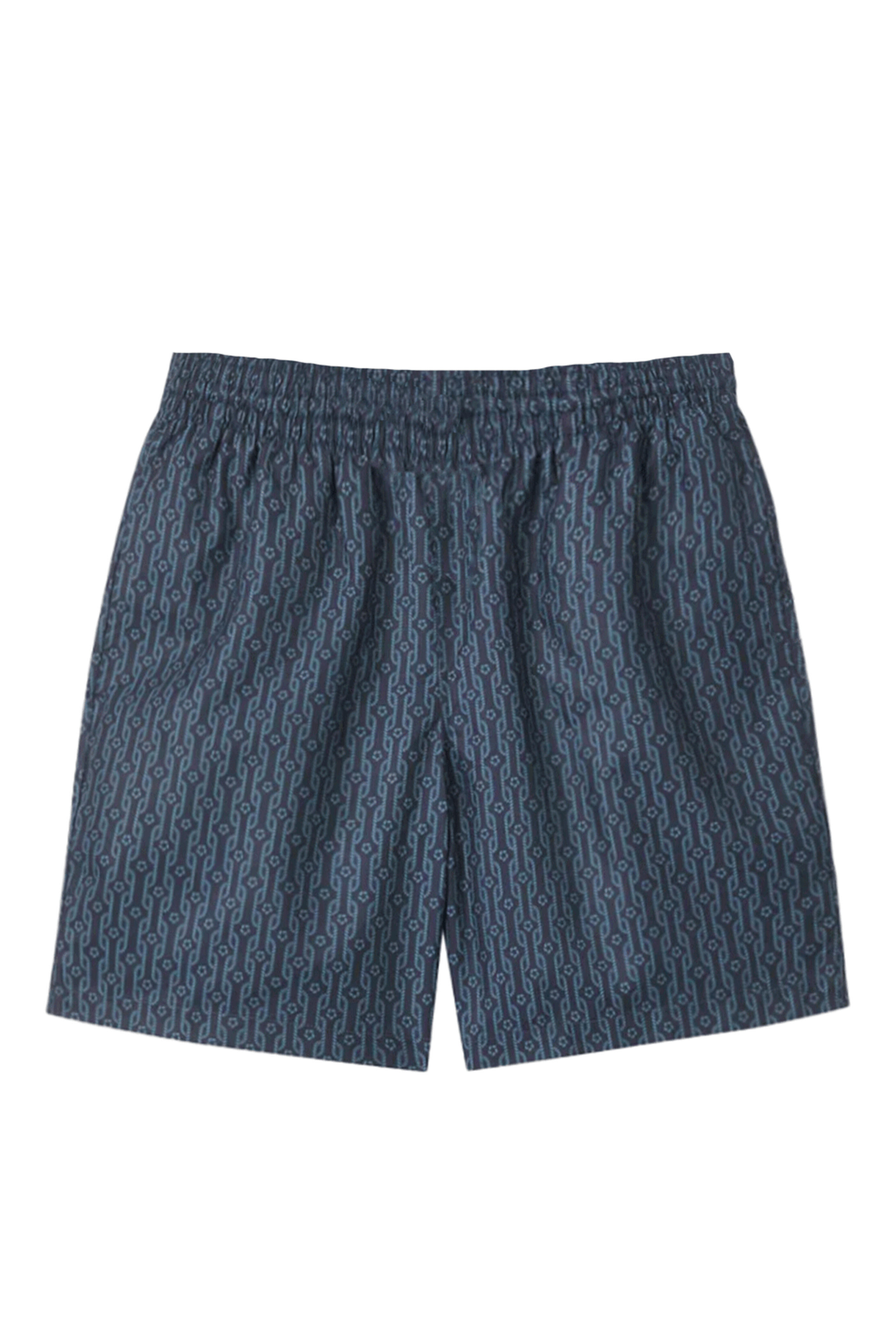 Derek Rose - Navy Print Swim Shorts