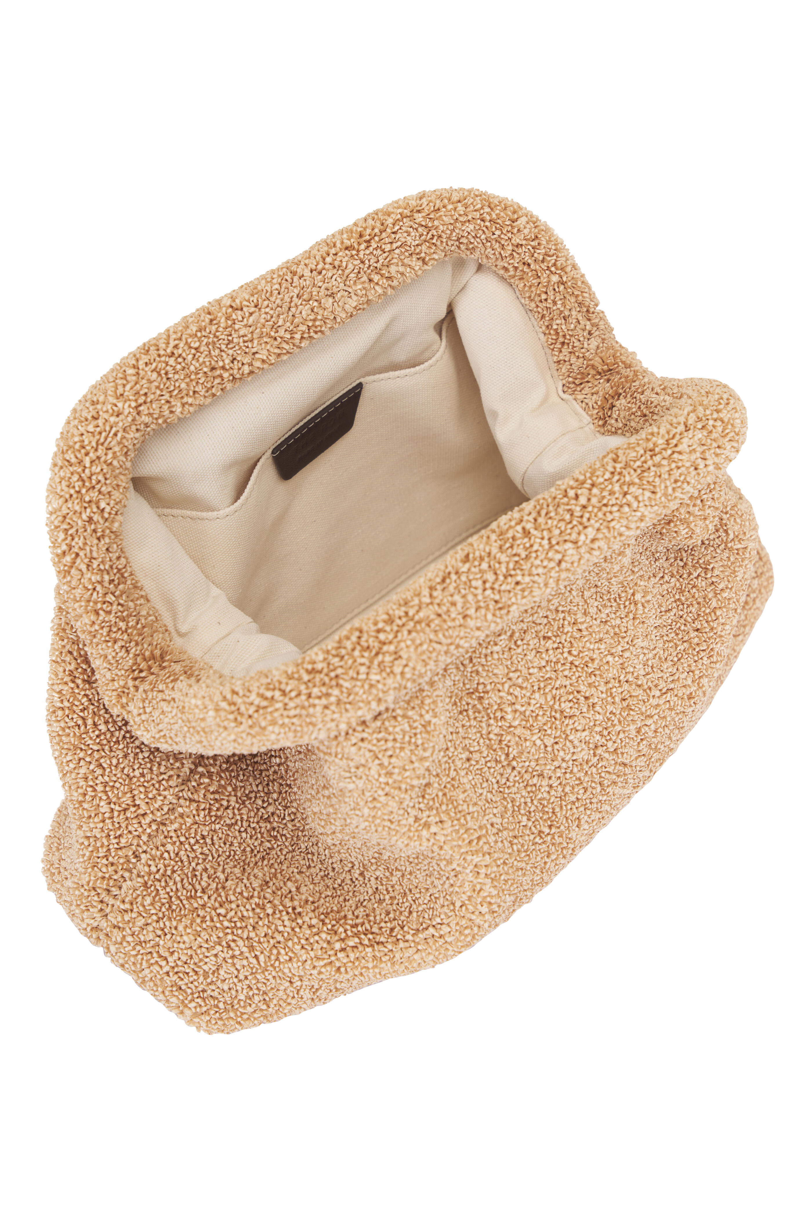 The Row - Mira Natural Woven Raffia Clutch