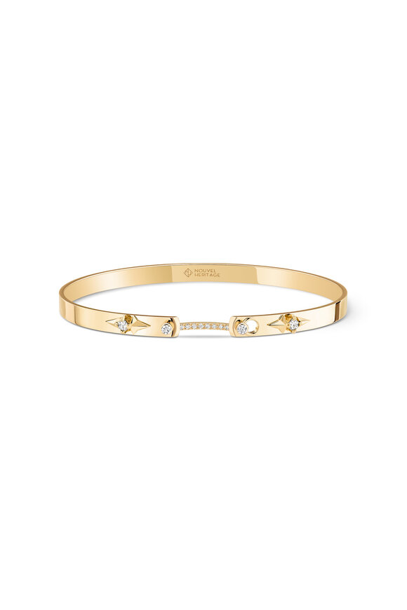 Nouvel Heritage Diamond Reverie Bangle