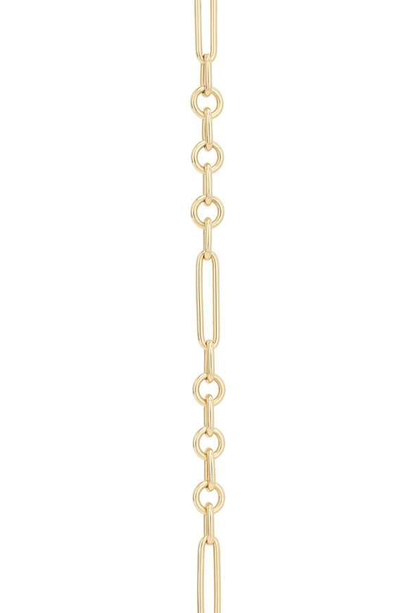 Foundrae 18k Yellow Gold Mixed Clip Bracelet - view 2
