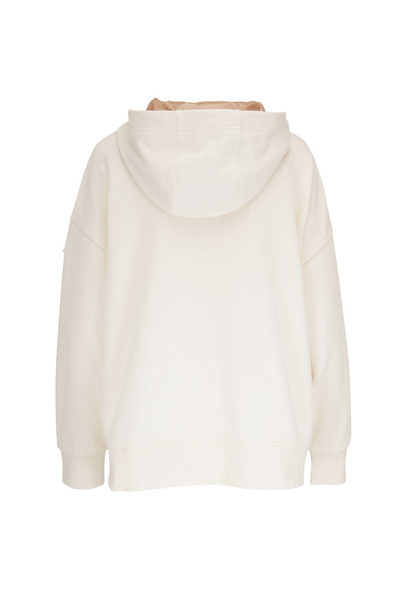 Moncler - Ivory Hooded Sweater