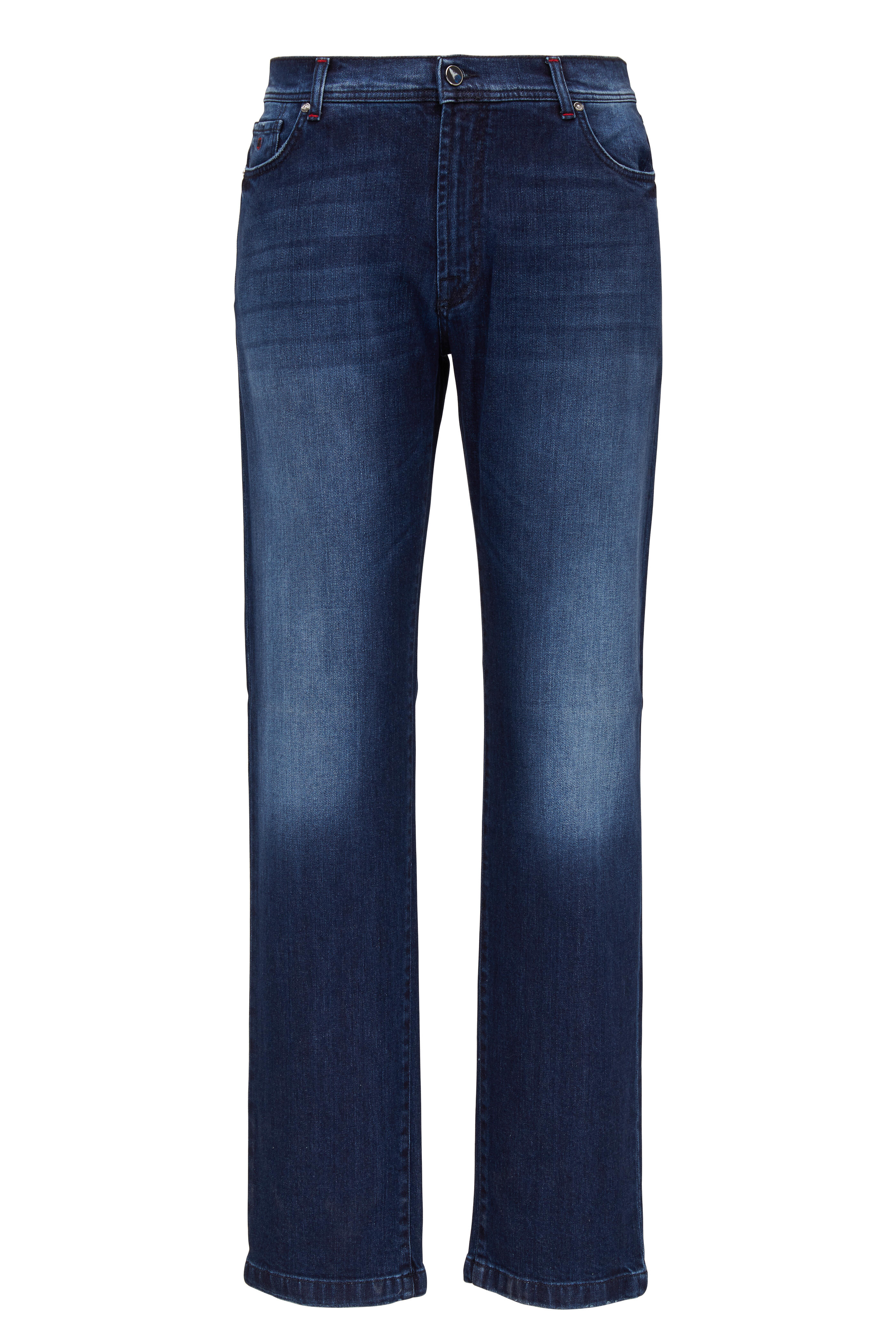 Marco Pescarolo - Nerano Dark Wash Five Pocket Jean