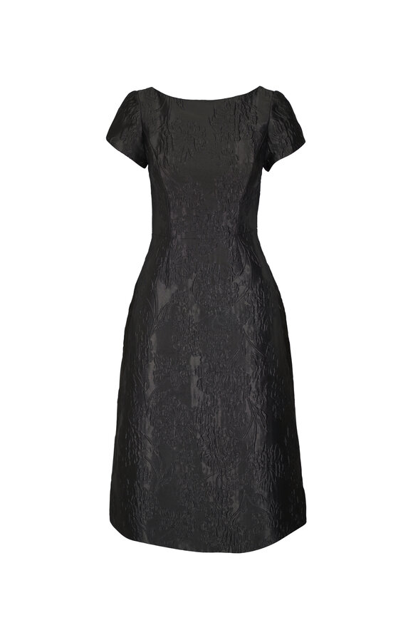 Carolina Herrera Forest Green A-Line Dress - view 1