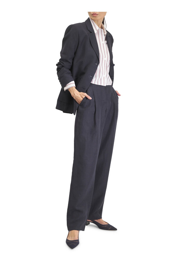 Arteana Trieste Navy Slingback Pump, 35mm - view 2