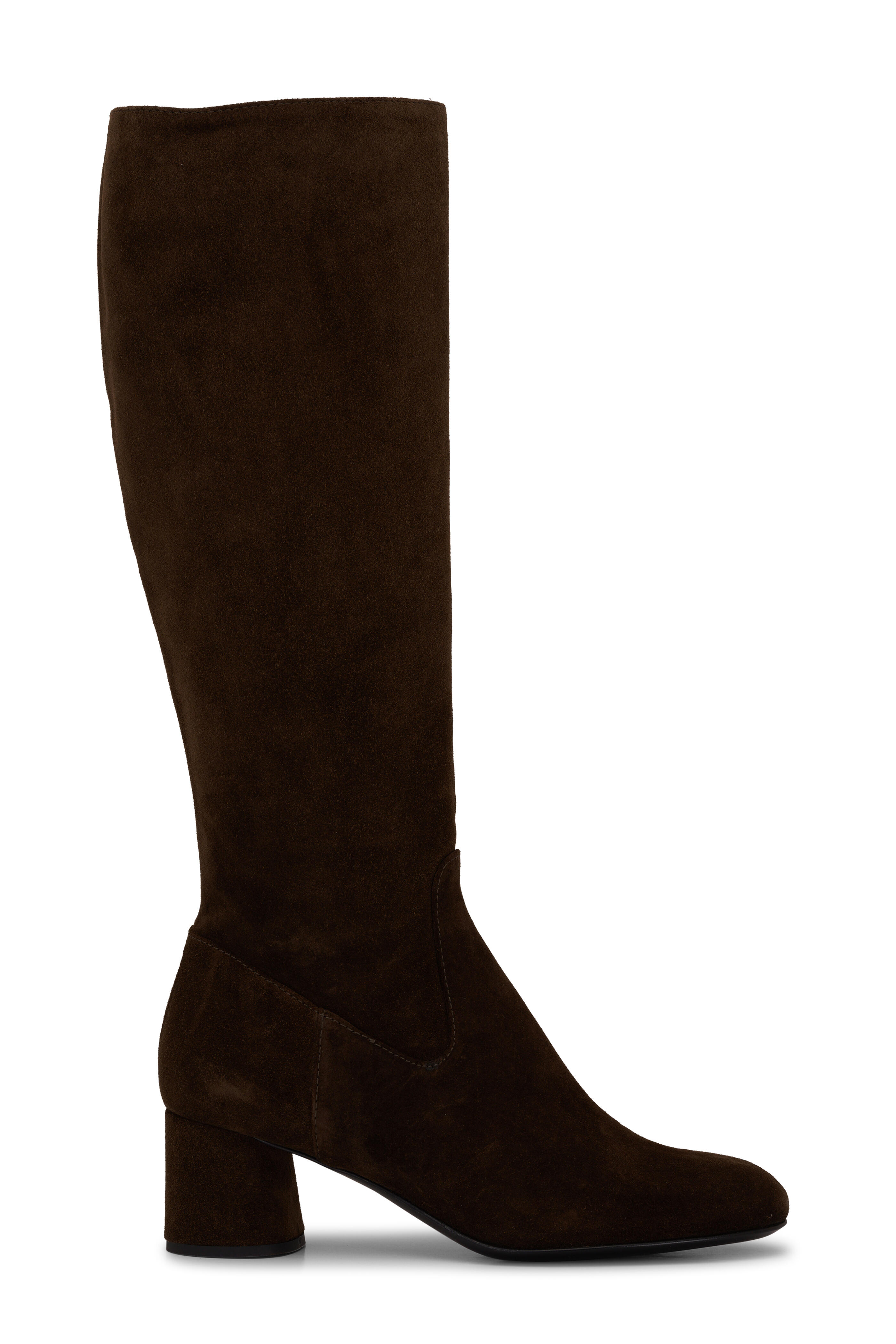 AGL Lorette Forest Green Suede Tall Boot 55mm