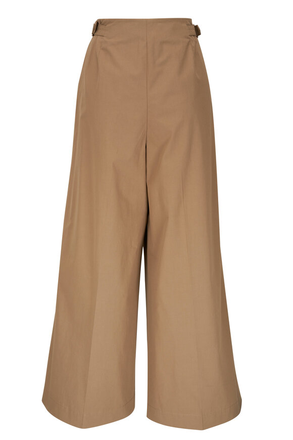 Lafayette 148 New York - Bowery Cadet Khaki Light Weight Cotton Pant