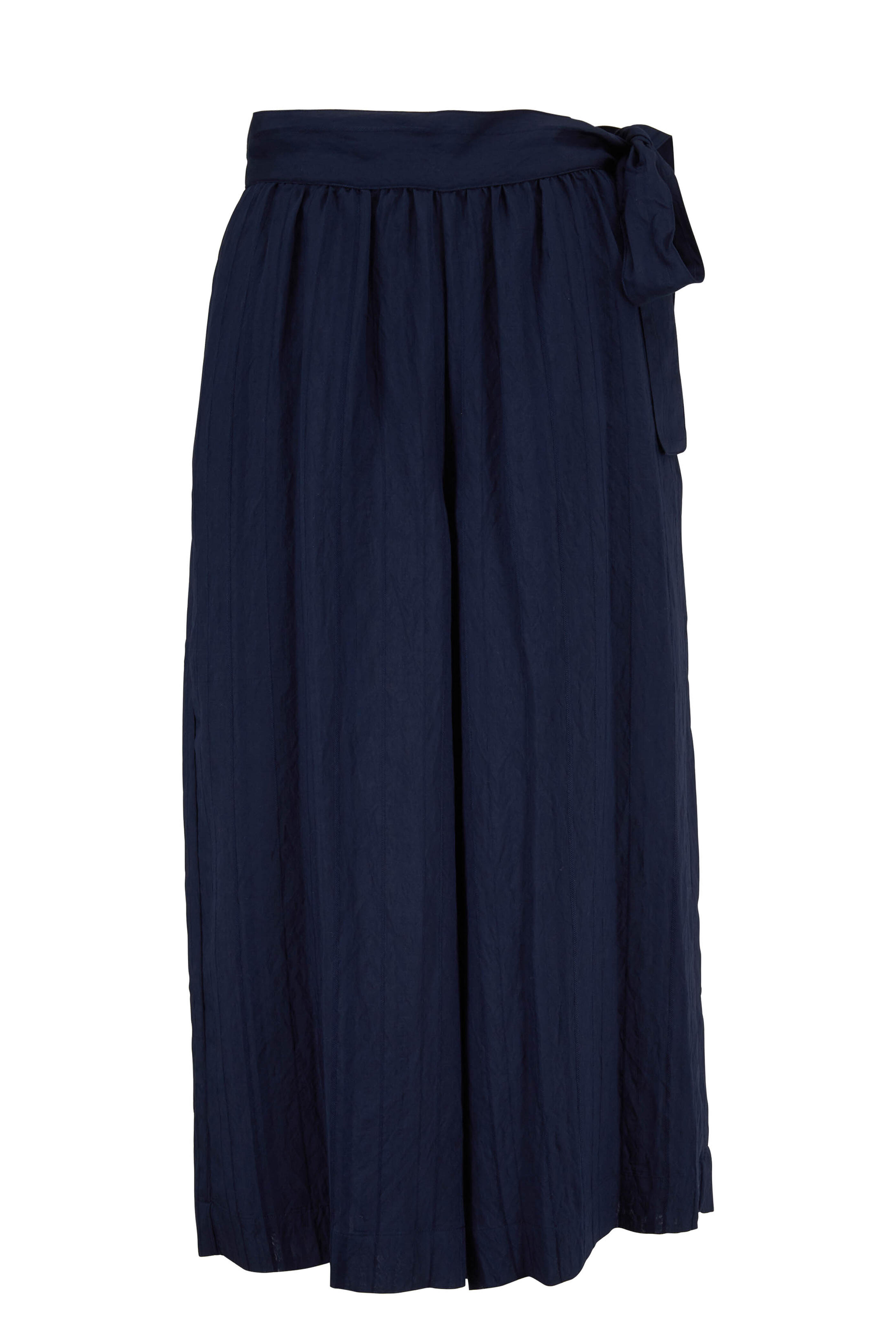 Vince - Hematite Side-Tie Culottes