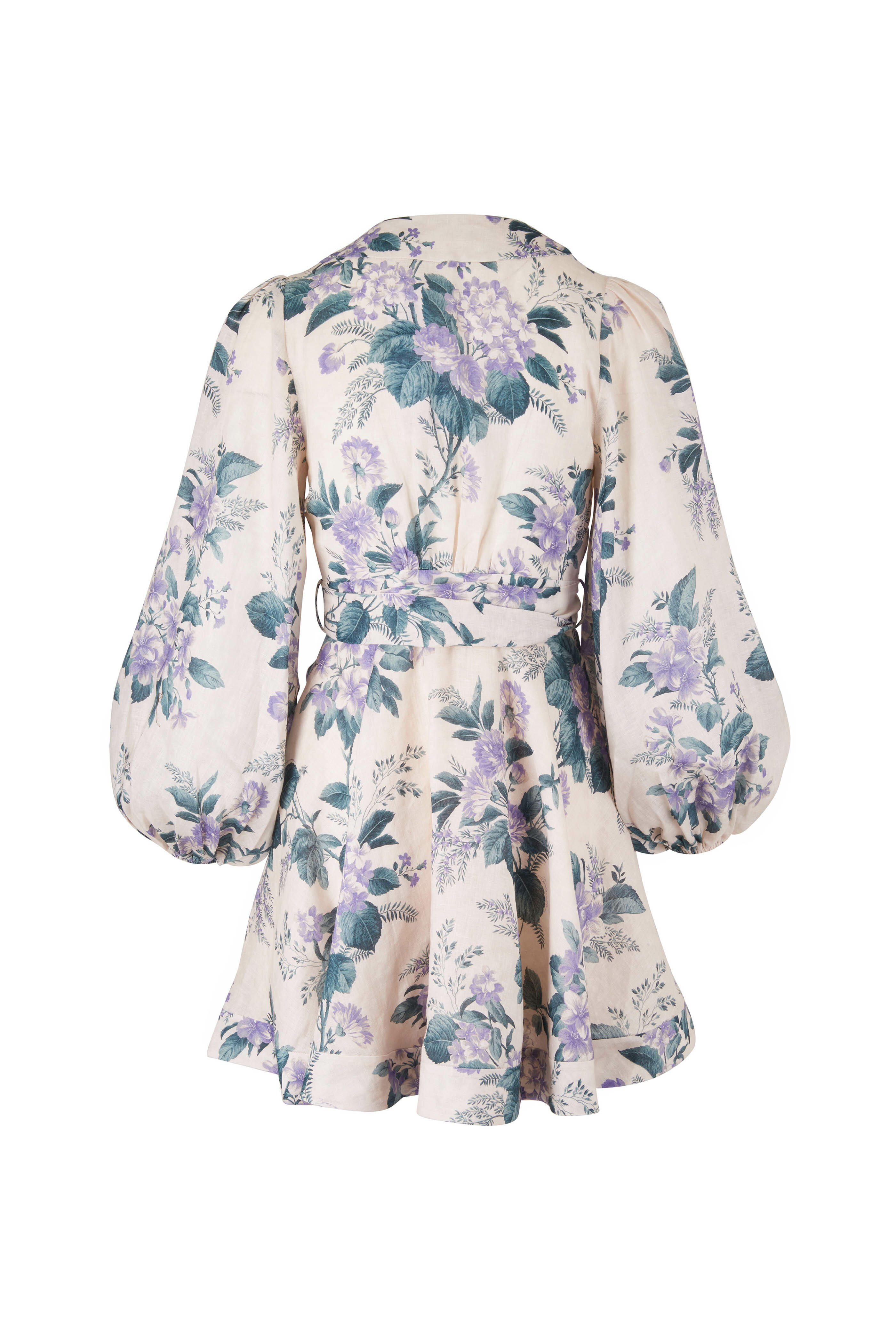 Zimmermann - Cassia Floral Billow Sleeve Dress