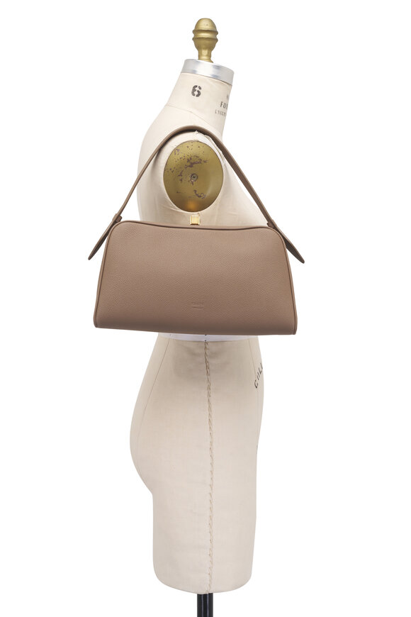 Khaite Cate Tan Leather Satchel - view 5