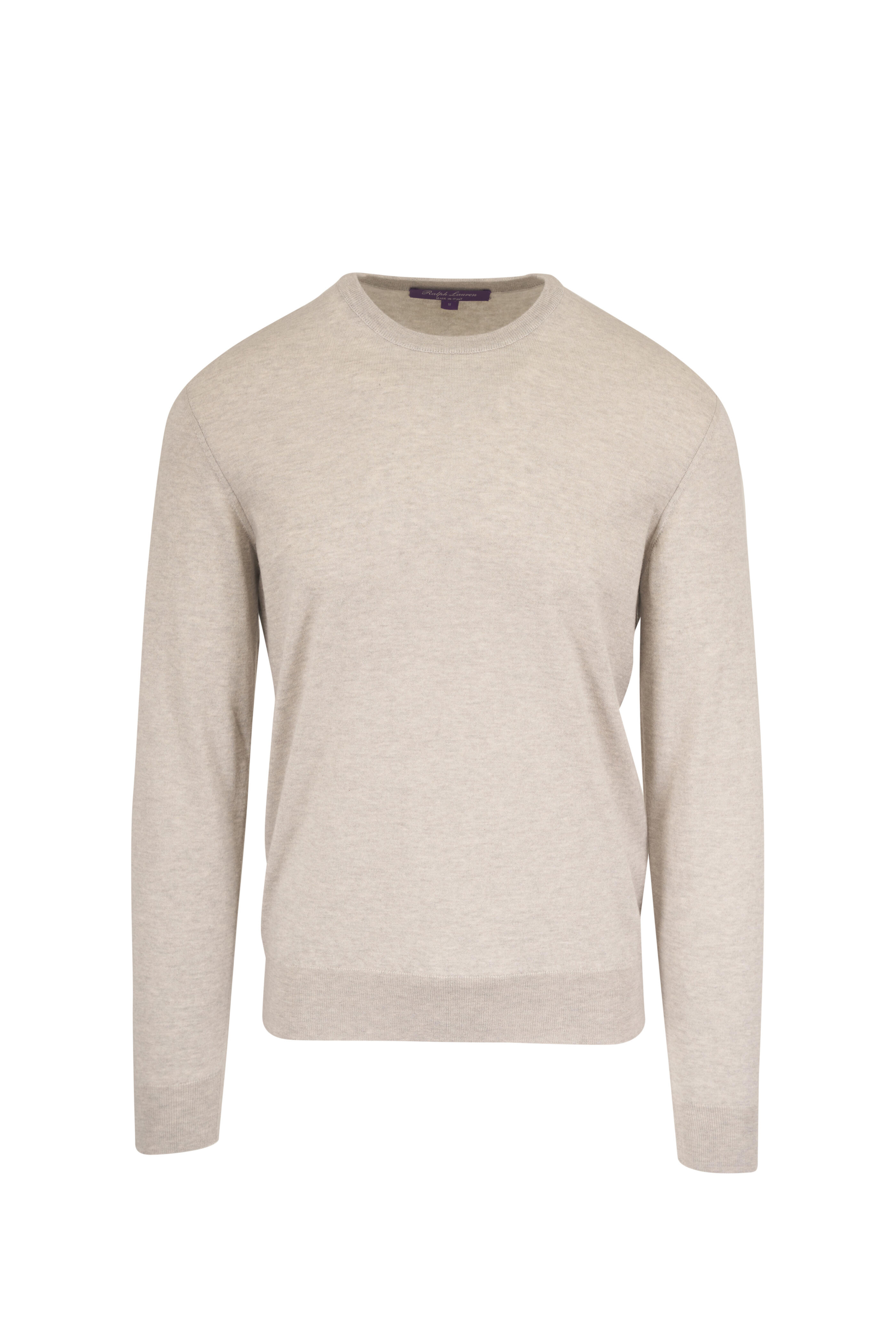 Ralph Lauren Purple Label - Light Gray Cashmere Sweater - view 1
