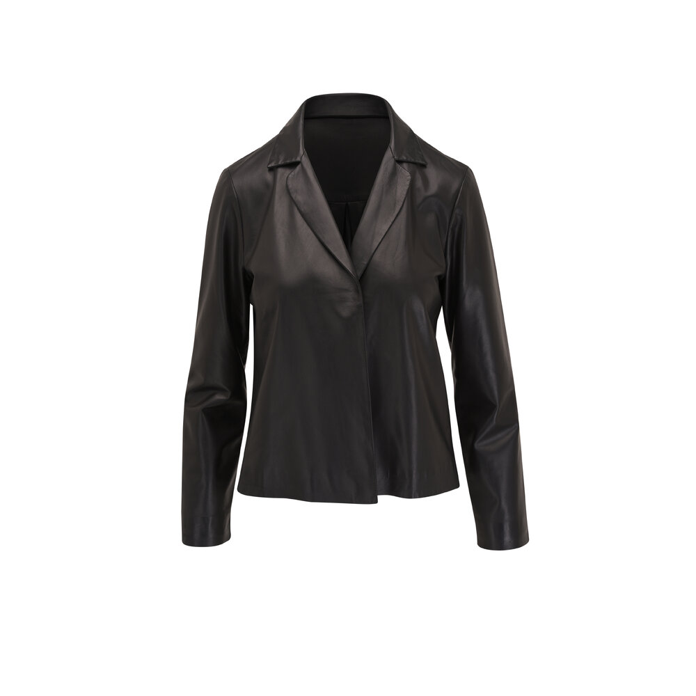 Peter Cohen - Knack Black Leather Jacket | Mitchell Stores