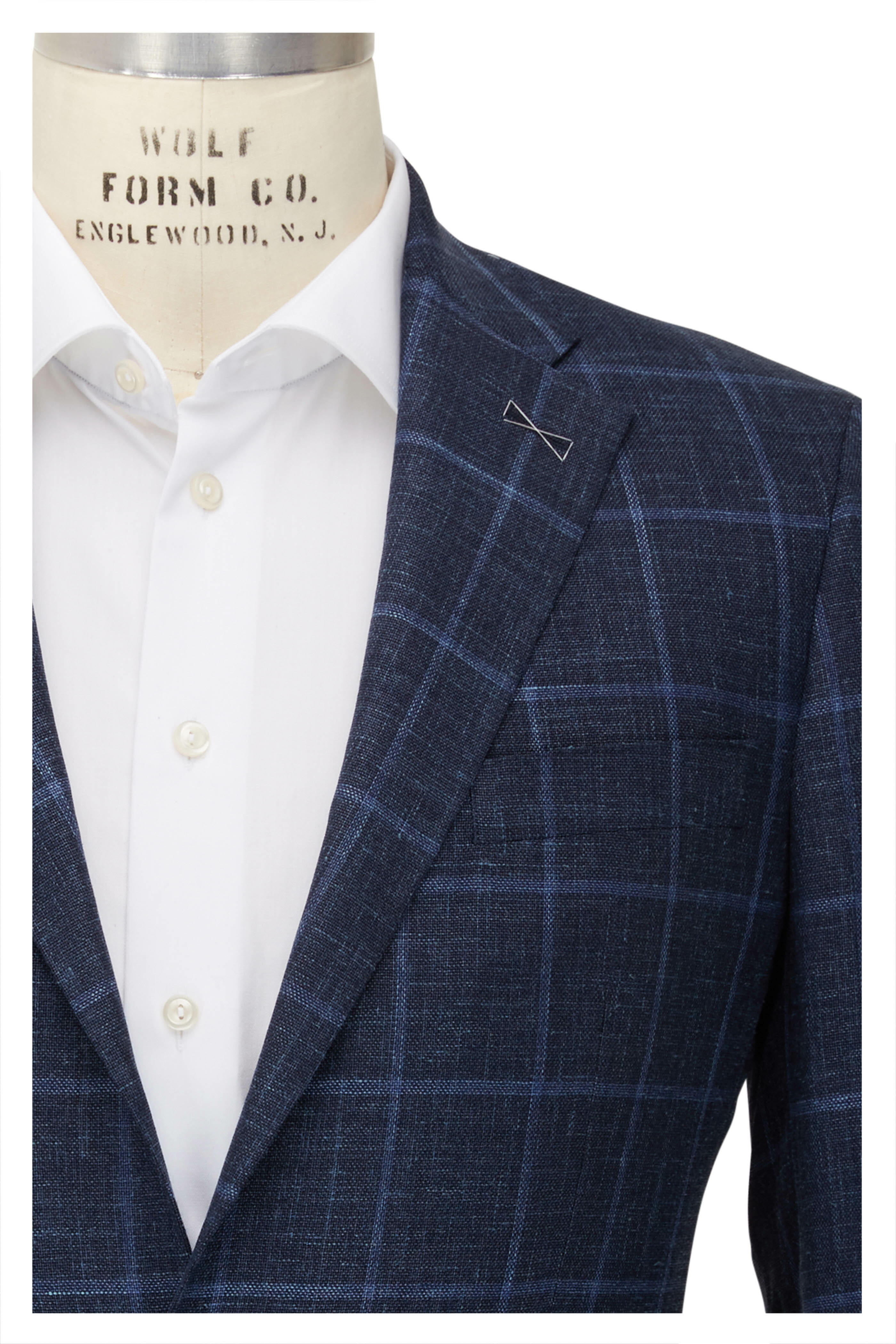Atelier Munro - Dark Green Windowpane Sportcoat