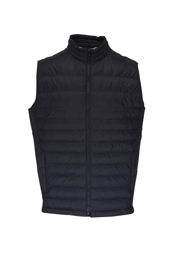 Peter Millar All Course Black Nylon Vest