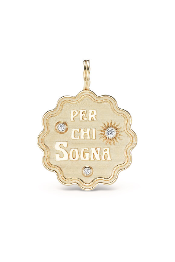 Marlo Laz - Large Porte Bonheur Turquoise Charm | Mitchell