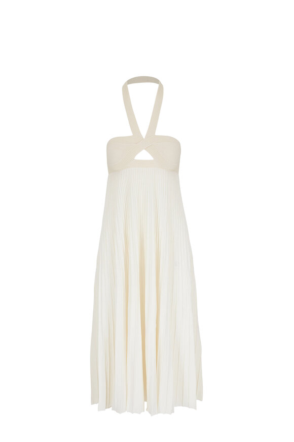 Khaite - Annika Ivory Halter Dress