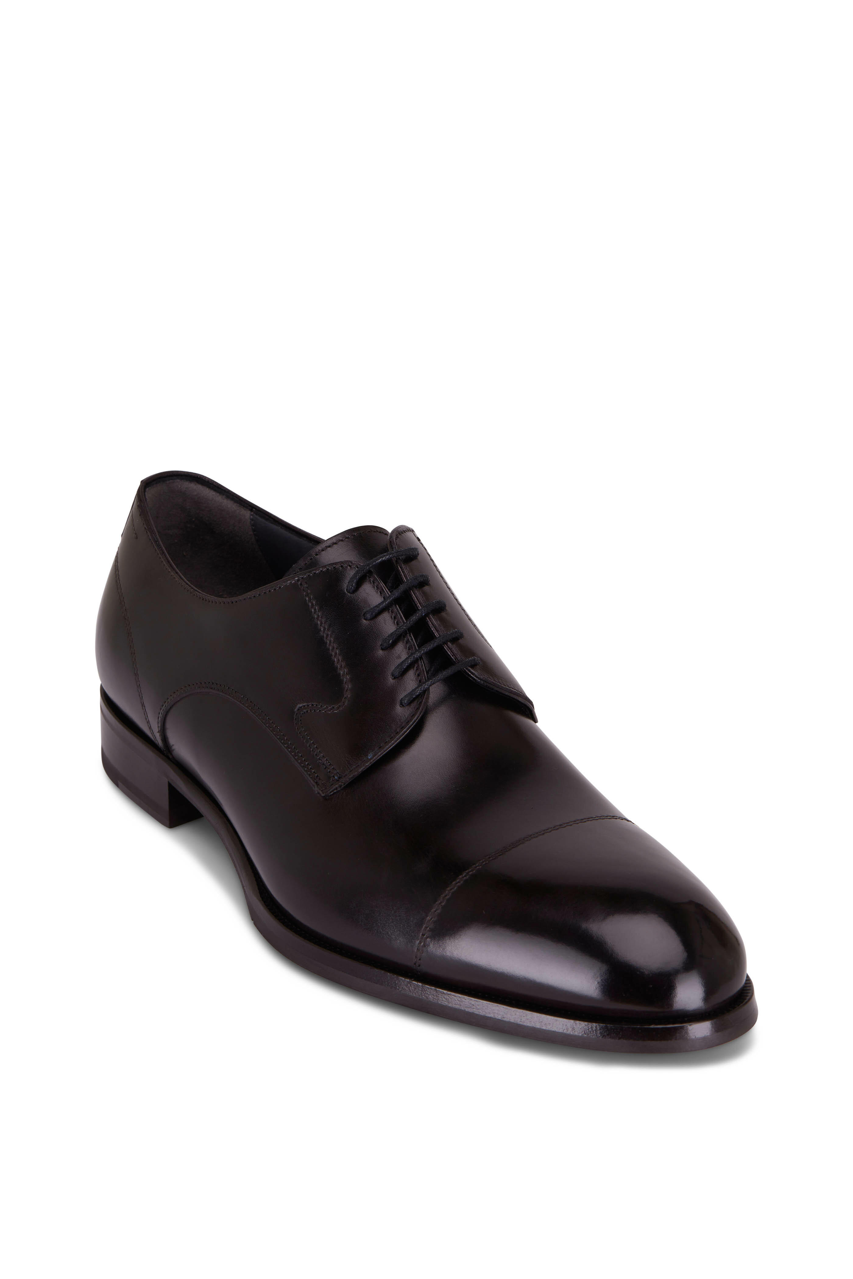 Di Bianco - Bergamo Dark Brown Leather Dress Shoe