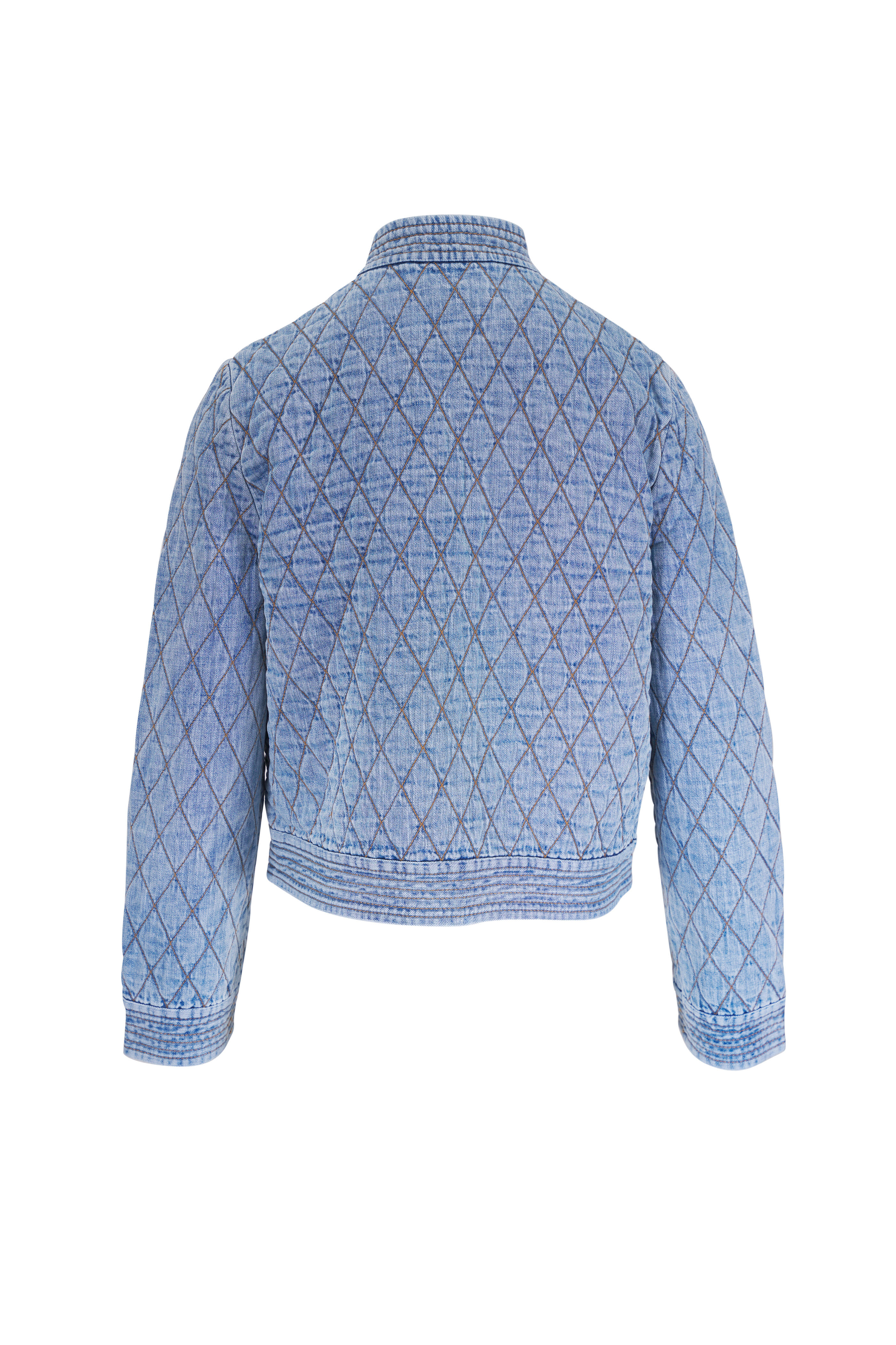 Zimmermann - Indra Skylark Denim Quilted Jacket