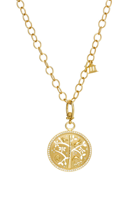 Temple St. Clair - Diamond Tree Of Life Pendant 