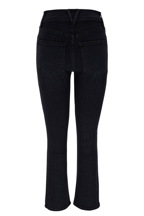 Veronica Beard - Carly Washed Onyx Kick Flare Jean 