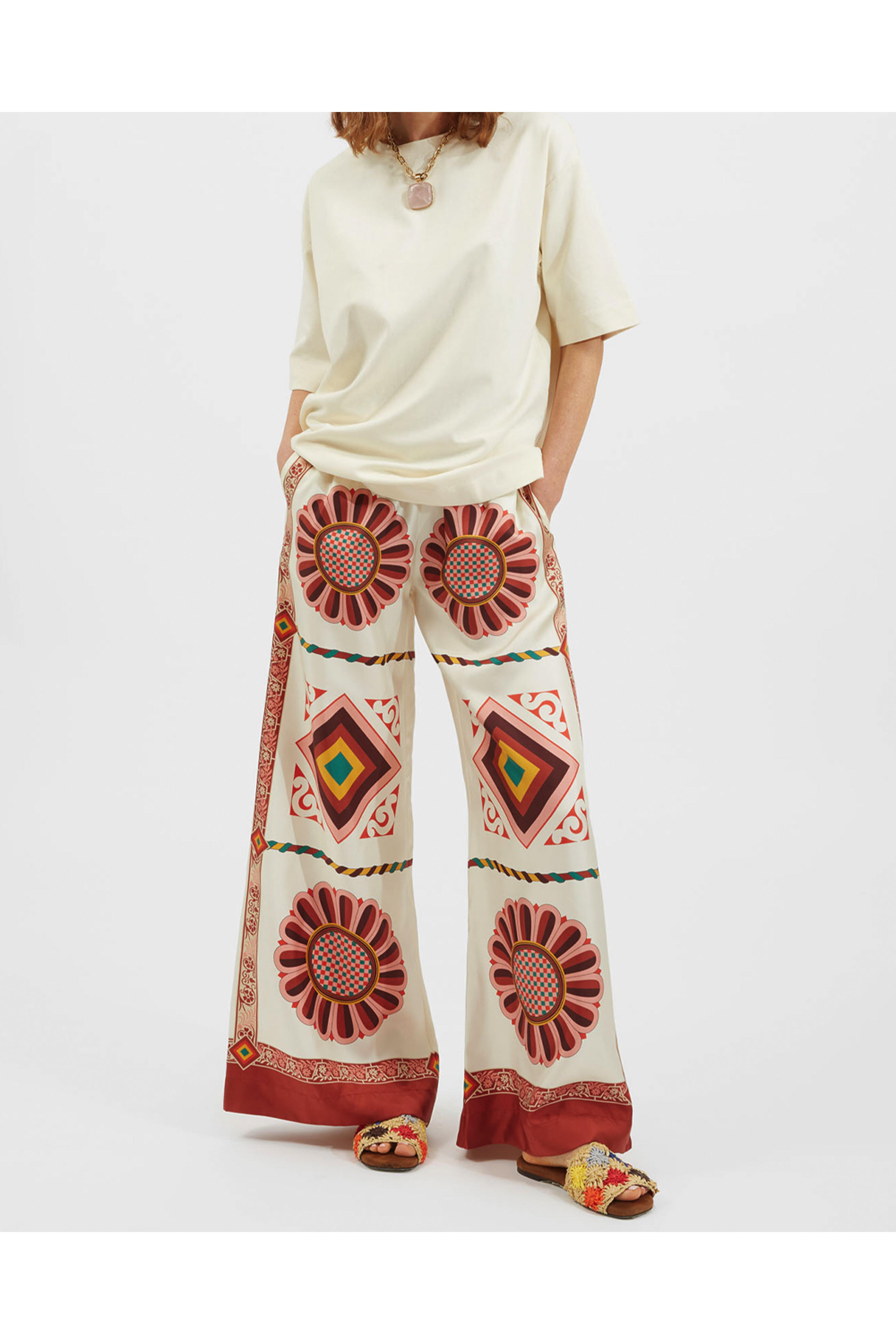 La DoubleJ - Macro Tiles Placee Palazzo Pant