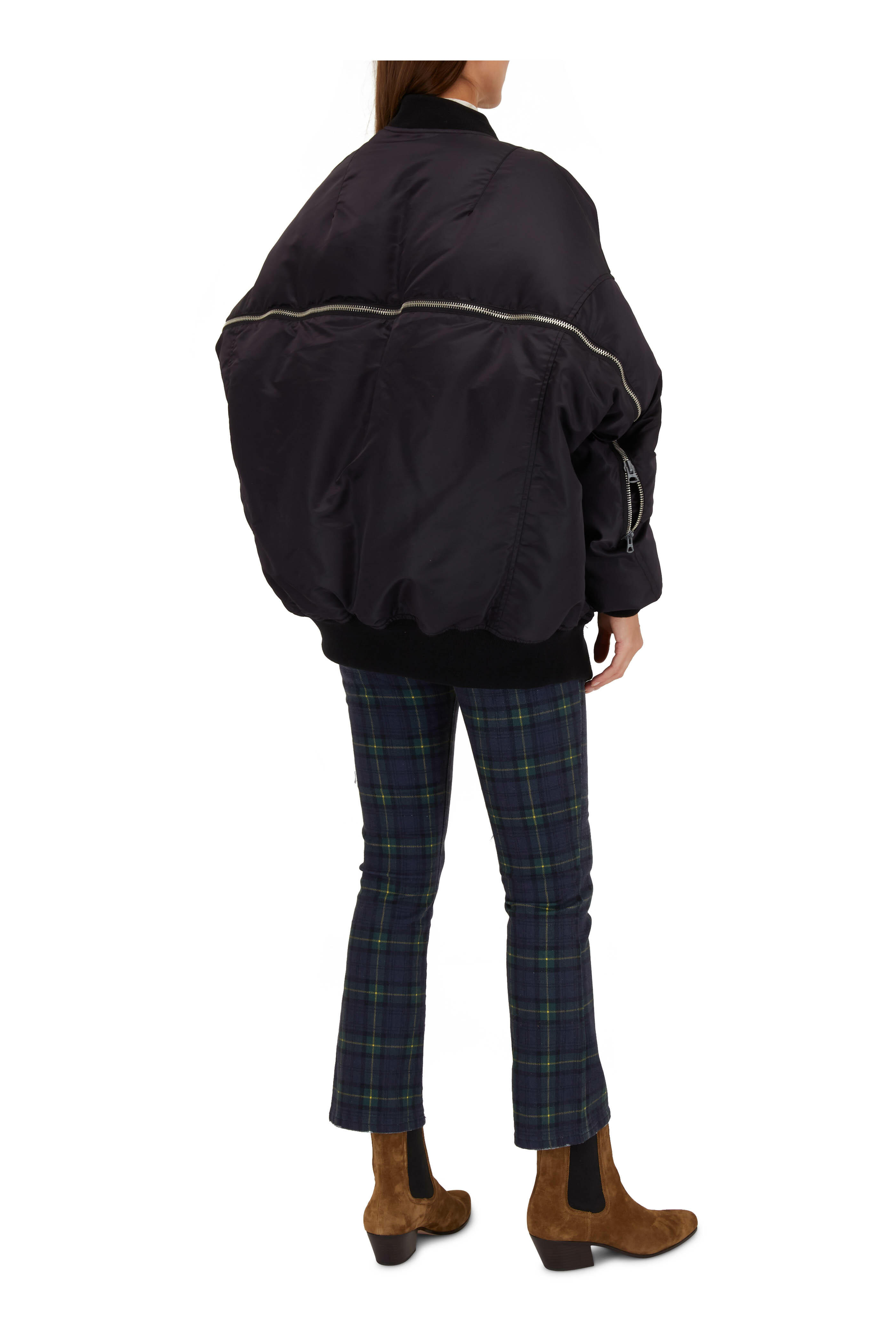 R13 - Kick Fit Printed Tartan Pants