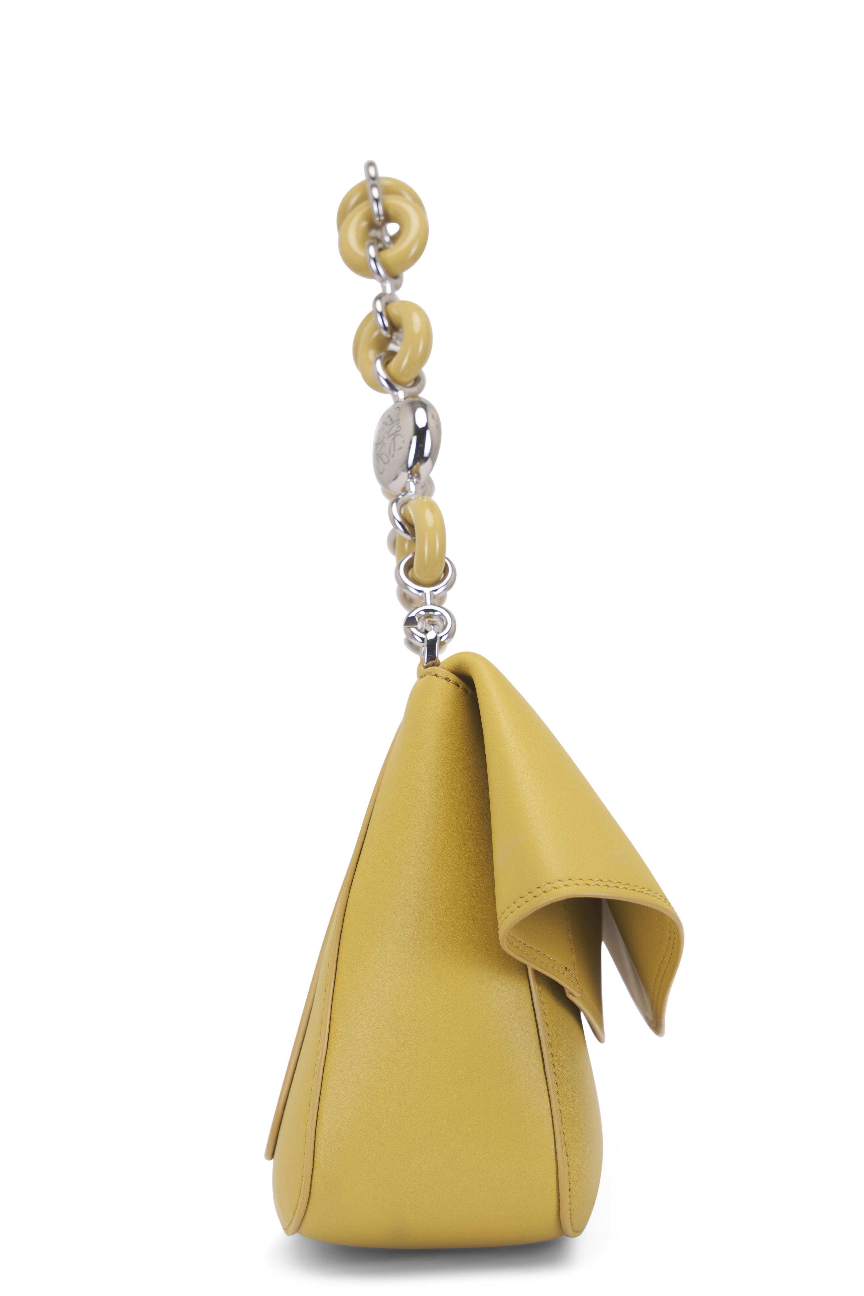 Loewe - Ola Ginger Medium Fold Over Chain Bag | Mitchell Stores